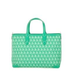 XS TOTE BAG WITH "I AM A PLASTIC BAG" PATTERN