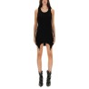 DRESS WITH GARTER DETAIL