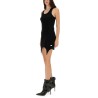 DRESS WITH GARTER DETAIL