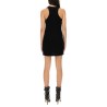 DRESS WITH GARTER DETAIL