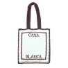 CROCHET BAG WITH LOGO