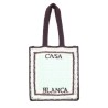 CROCHET BAG WITH LOGO