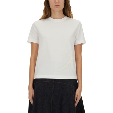T-SHIRT WITH EMBROIDERED "J"