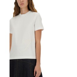 T-SHIRT WITH EMBROIDERED "J"
