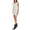 DRESS WITH GARTER DETAIL