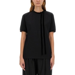 T-SHIRT WITH RIBBON AND BOW