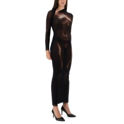 "BODY DUST" PRINT DRESS