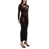 "BODY DUST" PRINT DRESS