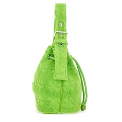 "T MONOGRAM" MINI BUCKET BAG