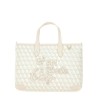 XS TOTE BAG WITH "I AM A PLASTIC BAG" PATTERN