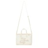 XS TOTE BAG WITH "I AM A PLASTIC BAG" PATTERN