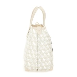 XS TOTE BAG WITH "I AM A PLASTIC BAG" PATTERN
