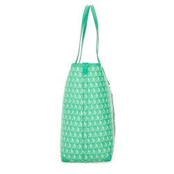 TOTE BAG WITH "I AM A PLASTIC BAG" PATTERN