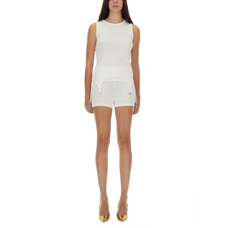 TOP WITH GARTER DETAIL