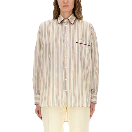 STRIPED COTTON SHIRT
