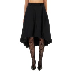COTTON POPLIN SKIRT