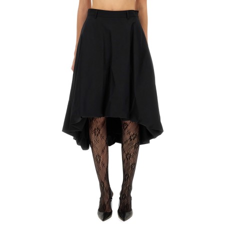 COTTON POPLIN SKIRT