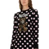 POLKA DOT DRESS WITH LOGO