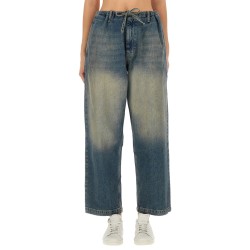 COTTON DENIM PANTS