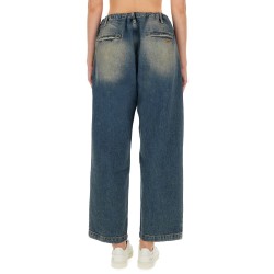 COTTON DENIM PANTS