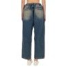 COTTON DENIM PANTS