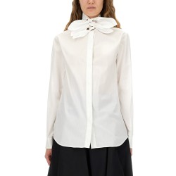 COTTON POPLIN JACQUARD SHIRT