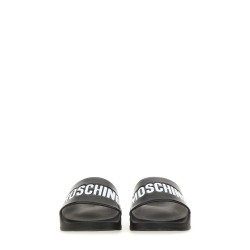 SLIP-ON SLIPPER WITH LOGO