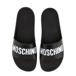 SLIP-ON SLIPPER WITH LOGO