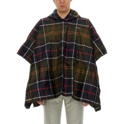PONCHO CON MOTIVO TARTAN