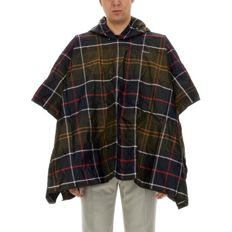 PONCHO CON MOTIVO TARTAN