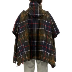 PONCHO CON MOTIVO TARTAN