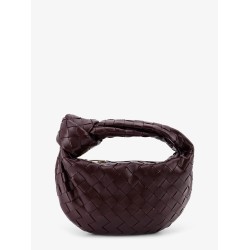 Mini Jodie leather handbag with Intrecciato motif
