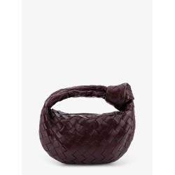 Mini Jodie leather handbag with Intrecciato motif