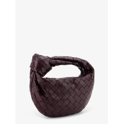 Mini Jodie leather handbag with Intrecciato motif