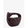 Mini Jodie leather handbag with Intrecciato motif