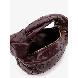 Mini Jodie leather handbag with Intrecciato motif