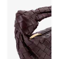Mini Jodie leather handbag with Intrecciato motif