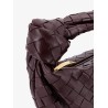 Mini Jodie leather handbag with Intrecciato motif