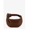 Mini Jodie leather handbag with Intrecciato motif