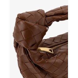 Mini Jodie leather handbag with Intrecciato motif