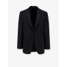 Wool blazer with modal insert