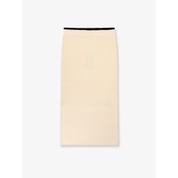 Wool blend skirt