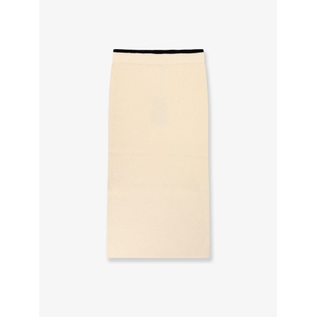 Wool blend skirt