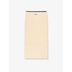 Wool blend skirt