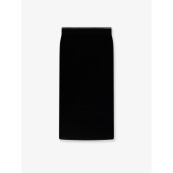 Wool blend skirt