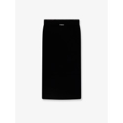 Wool blend skirt