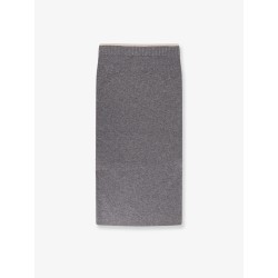 Wool blend skirt