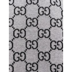 Reversible wool sweater with GG motif