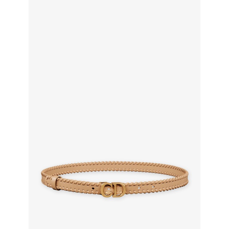 Saddle leather belt