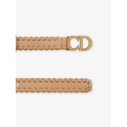 Saddle leather belt